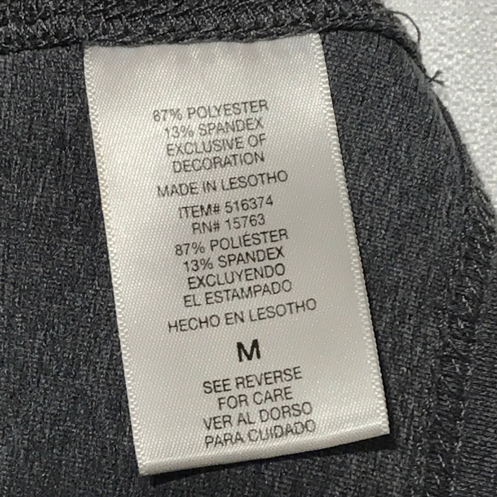 Champion Long Sleeve Dry Fit Tee (M) - Picture 4 of 5